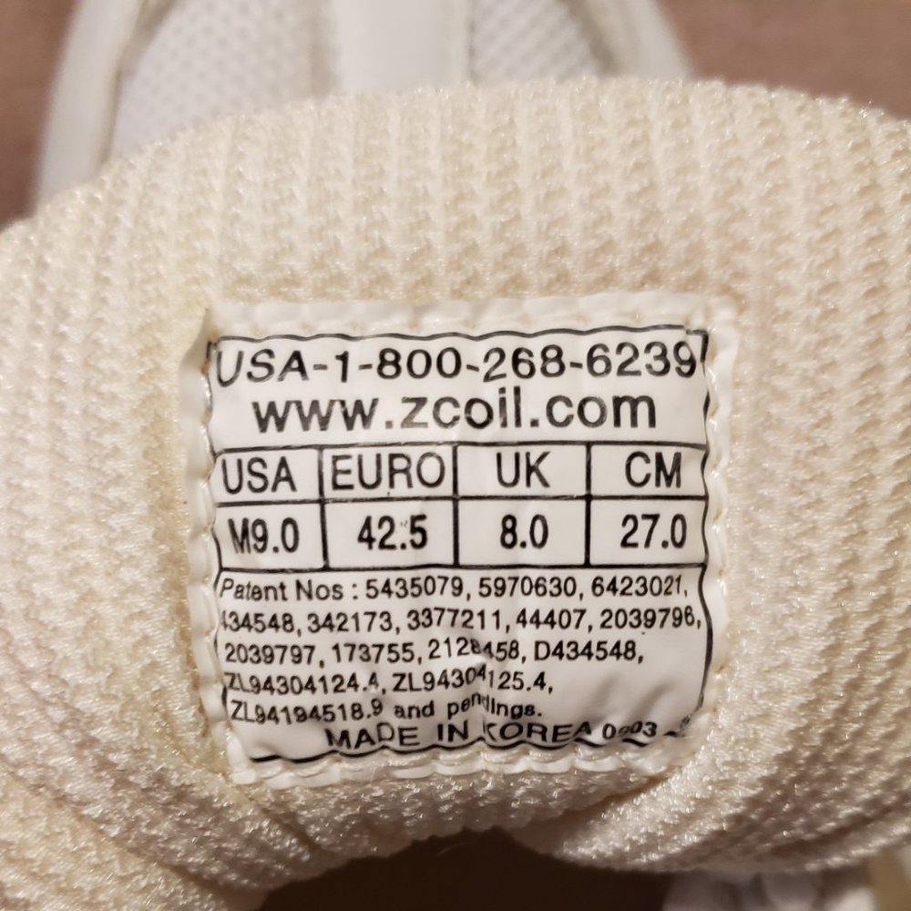Z-COIL Freedom 2000 - Leather Athletic Comfort Shoes - Euro 42.5 / W 11M / M 9M - Picture 4 of 16